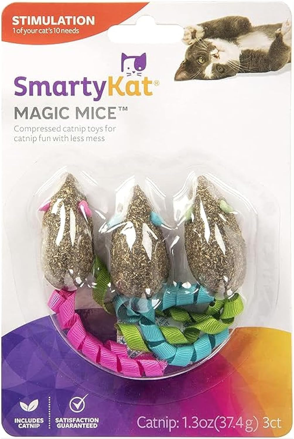 smartykat-magic-mice-compressed-catnip-and-ribbon-cat-toys-mess-free-for-hunting-batting-fun-for-cats-kittens-set-of-3