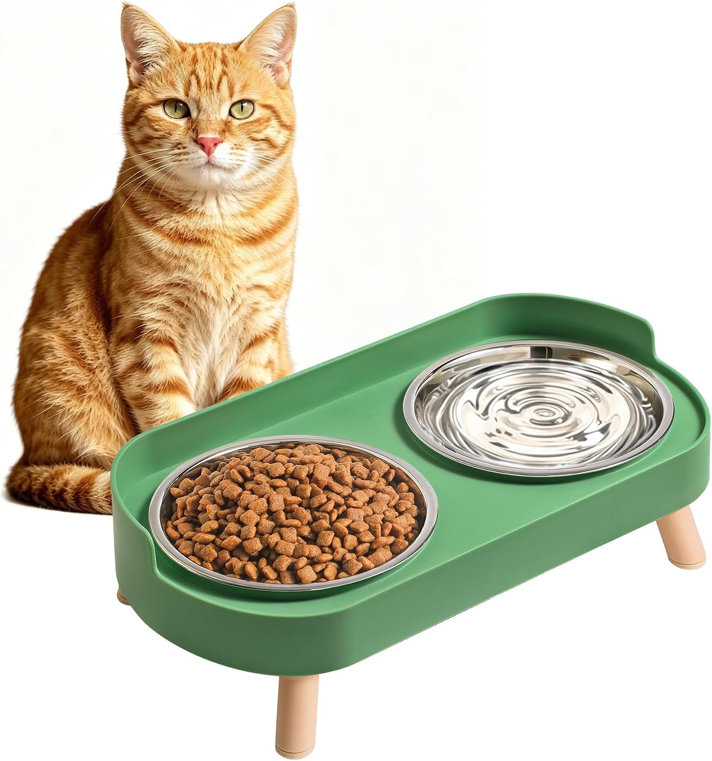 loejan-elevated-cat-bowls-set-raised-cat-food-and-water-bowl-set-with-non-slip-stand-pet-feeding-station-with-2-stainless-steel-bowls-with-splash-proof-guard
