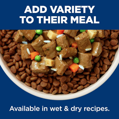 Hill'S Science Diet Adult 7+ Wet Dog Food | #1 Veterinarian Recommended, Beef & Vegetables, 12.8 Oz. Cans, 12-Pack7