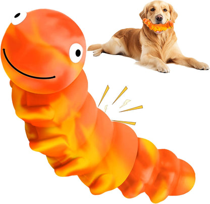 Indestructible Dog Toys for Aggressive Chewers, Tough Chew Proof Toy for Large Dogs, Squeaky Rubber Chew Toy with Beef Flavor for Boredom & Anxiety Relief (Green)7