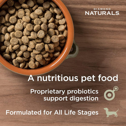 Diamond Naturals Skin & Coat Puppy, Adult & Senior Dry Dog Food Salmon 30Lb | Real Salmon & Potato | Omega Fatty Acids Help Support Healthy Skin & Shiny Coat | Guaranteed Probiotics & Superfoods3