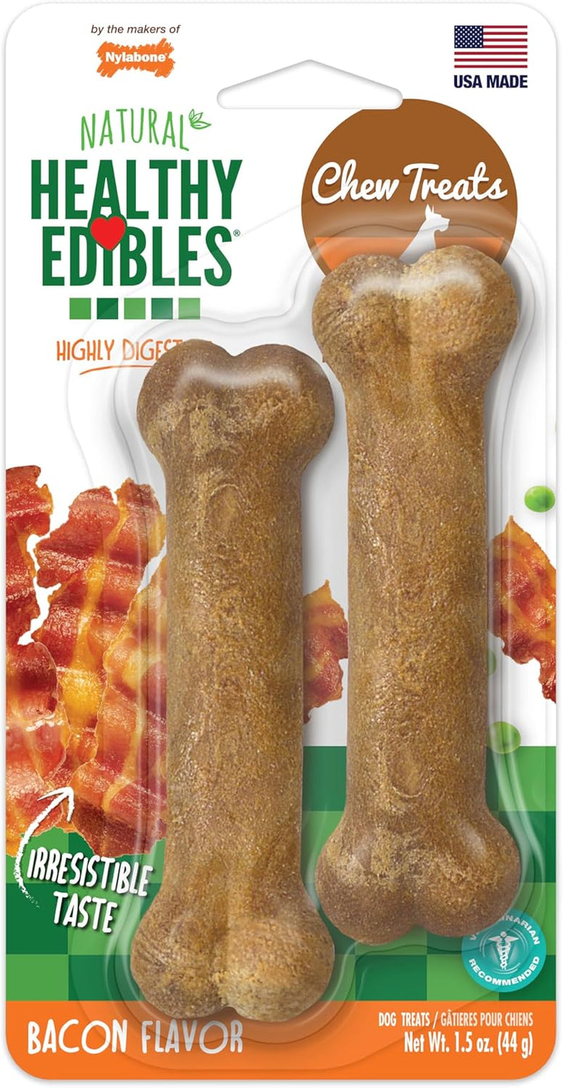 nylabone-healthy-edibles-natural-chews-long-lasting-dog-bones-healthy-dog-treats-bacon-flavor-x-small-8-count