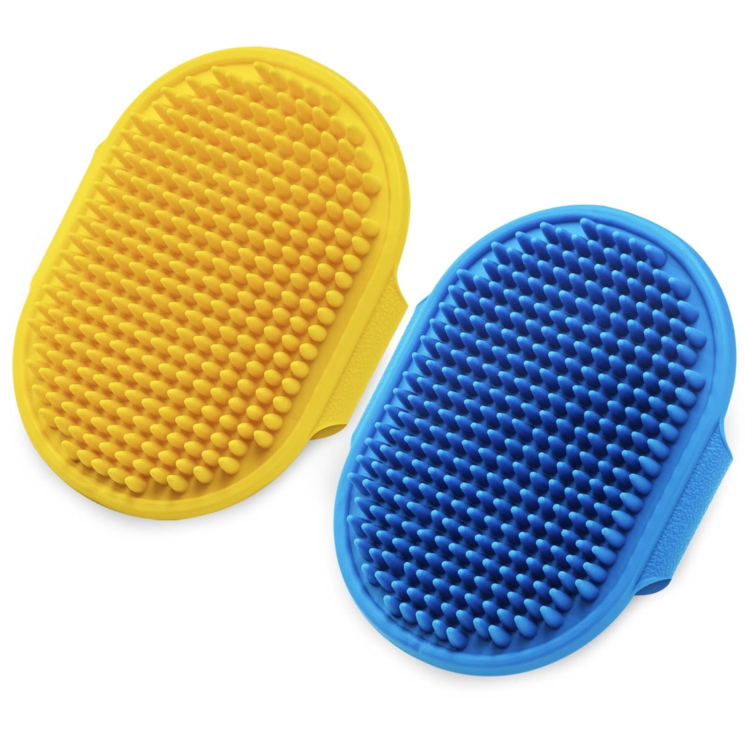 dog-grooming-brush-lilpep-pet-shampoo-bath-brush-soothing-massage-rubber-comb-with-adjustable-ring-handle-for-long-short-haired-dogs-and-cats-blue-green-pack-of-2