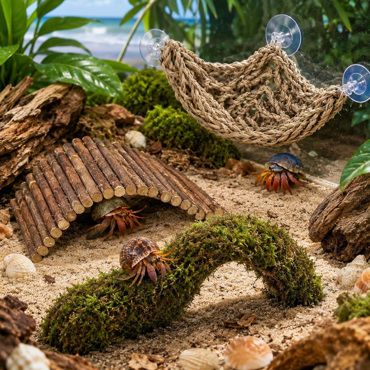 herccocci-hermit-crab-accessories-hermit-crab-toys-flexible-climbing-bridge-reptile-hammock-habitat-decor-for-hermit-crabs-leopard-geckos-crested-tortoise-snake