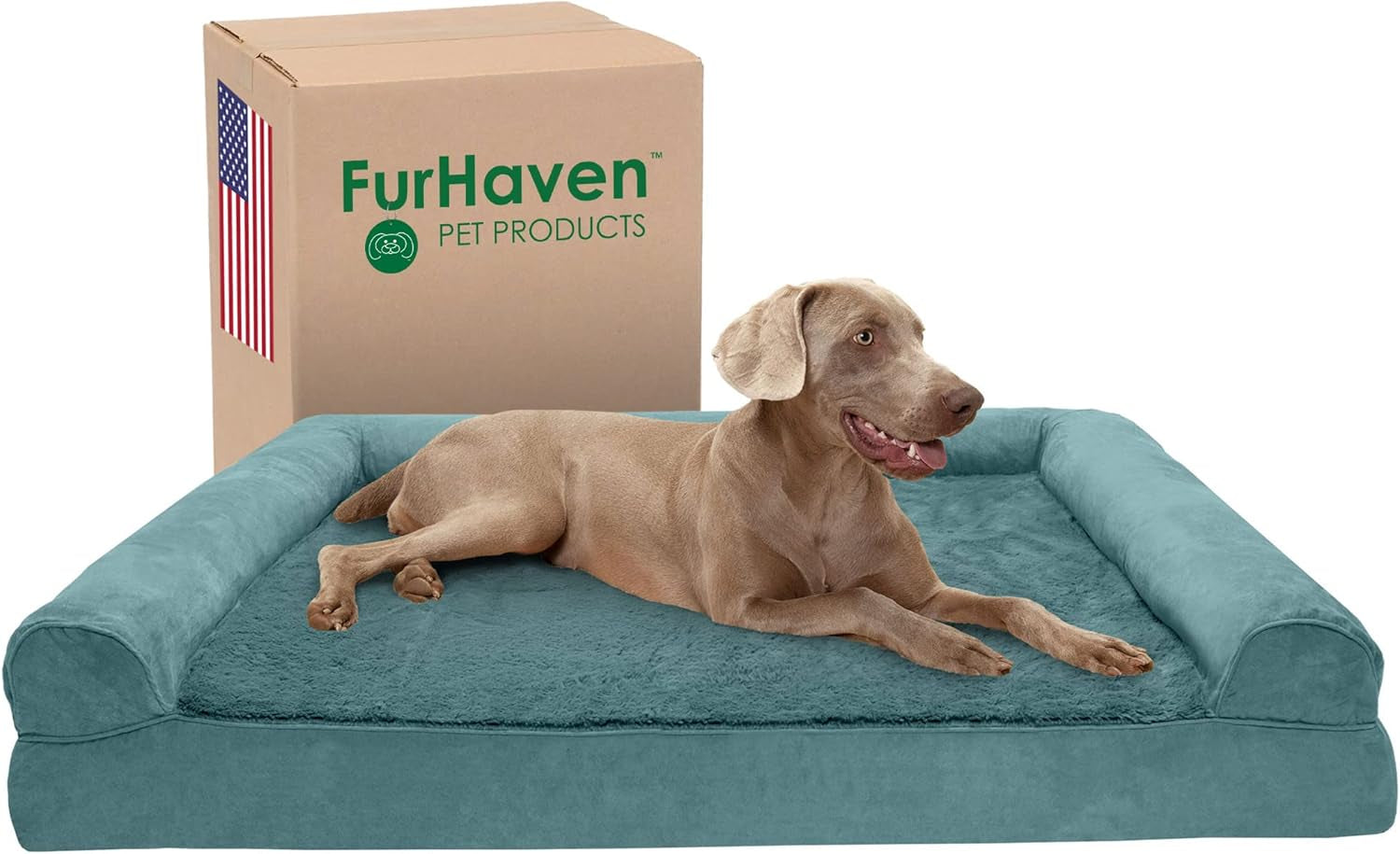 furhaven-orthopedic-dog-bed-for-large-dogs-sofa-style-with-cool-gel-top-foam-with-a-solid-orthopedic-foam-base-for-joint-support-removable-washable-cover-jumbo-xl-plush-suede-gray