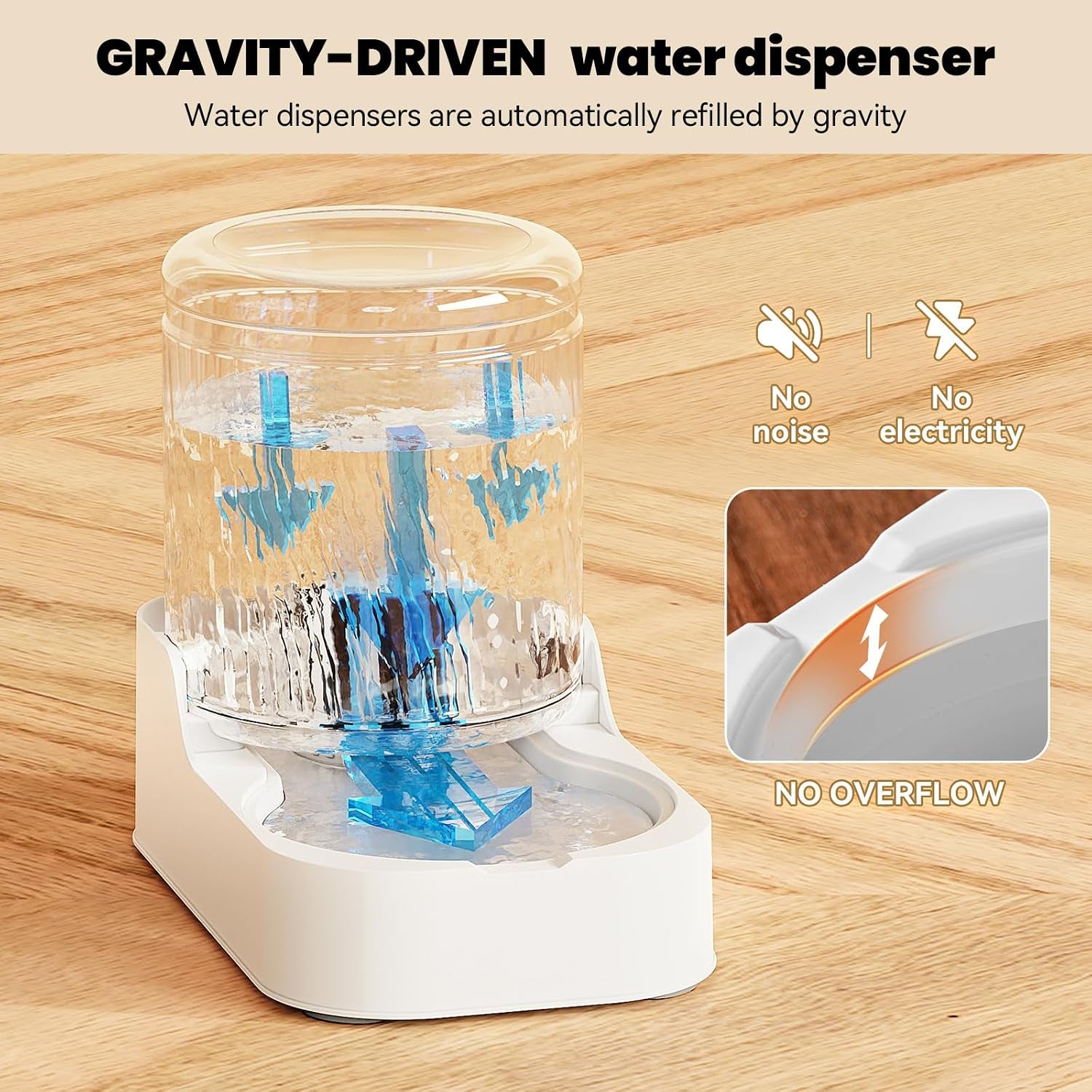 automatic-cat-feeder-water-dispenser-set-bowl-not-included-gravity-dog-waterer-and-food-feeder-for-small-medium-dog-cat-puppy-kitten-water-food-bowl-large-capacity