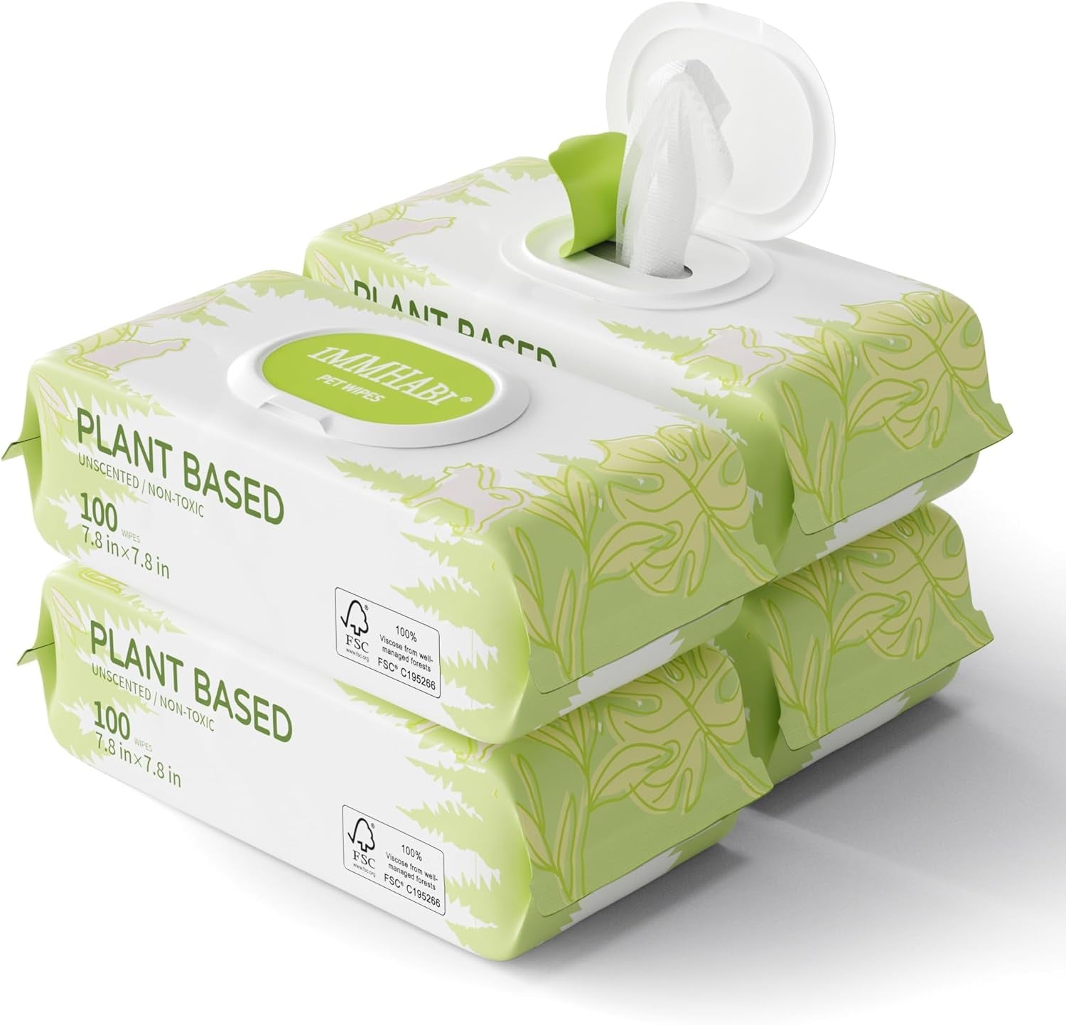 immhabi-400-count-dog-wipes-unscented-plant-based-hypoallergenic-pet-wipes-for-paws-butt-and-anal-gland-care-cleansing-deodorizing-for-puppies-and-cats