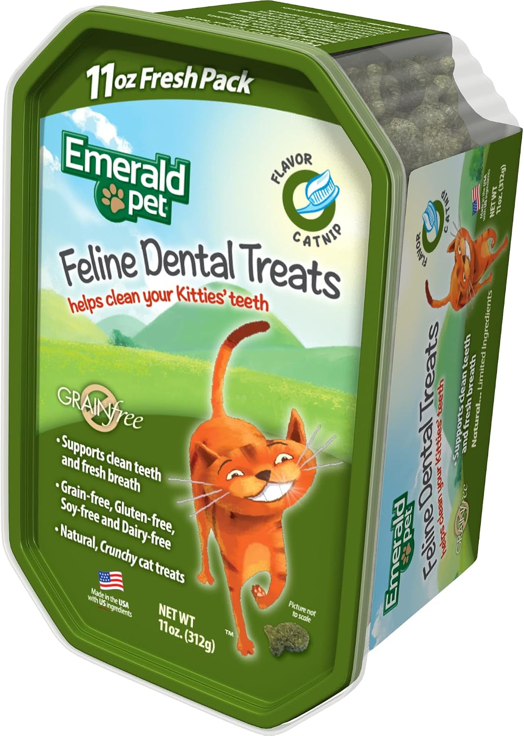 emerald-pet-grain-free-cat-dental-treats-with-catnip-crunchy-natural-dental-treats-for-cats-to-clean-teeth-freshen-breath-and-reduce-plaque-tartar-11-oz-tub