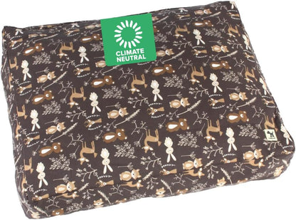 Molly Mutt Medium to Large Duvet Cover, Heat Waves, Brown with Black Accents 36"X45"X5"22