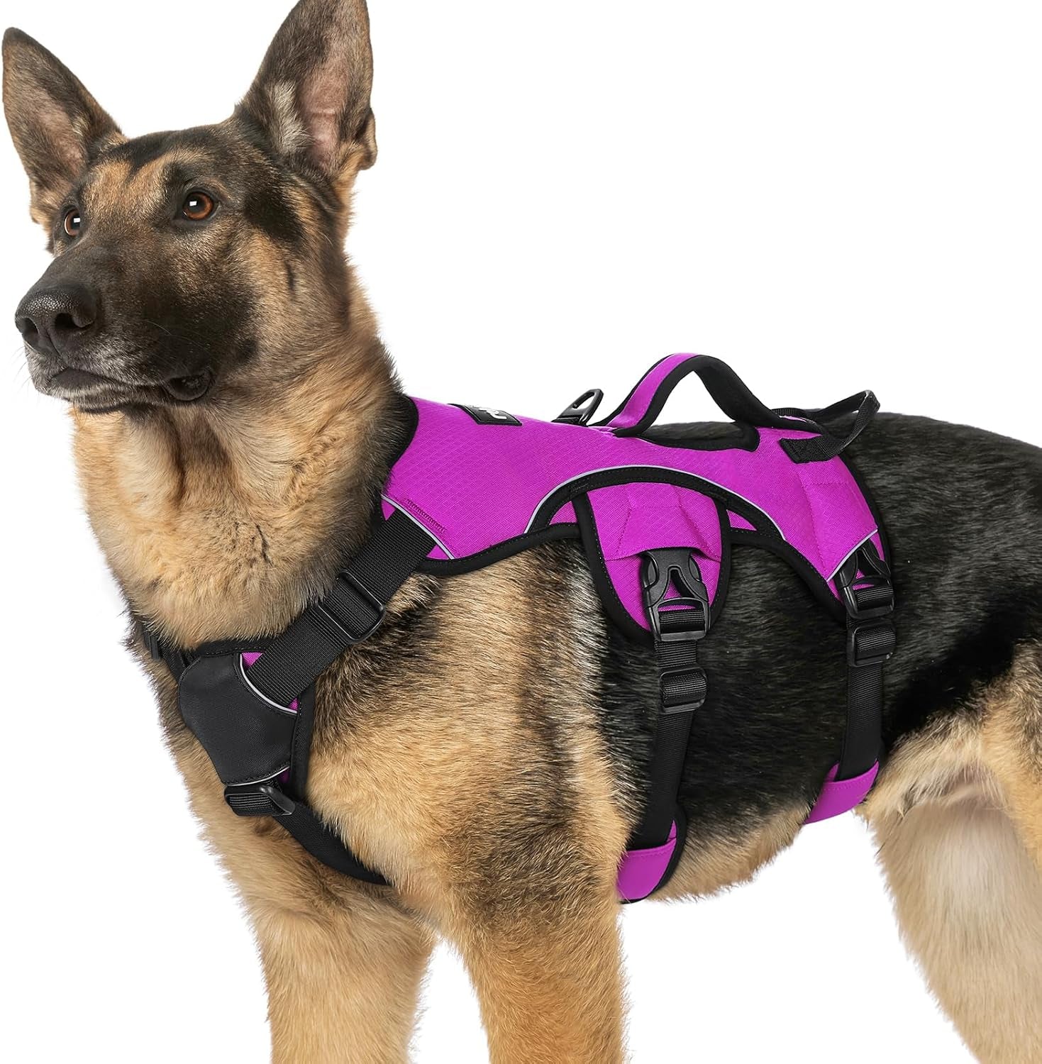 rabbitgoo-escape-proof-dog-harness-for-large-no-pull-with-lift-handle-no-escape-full-soft-padded-reflective-adjustable-vest-leash-clip-for-walking-hiking-training-black-large