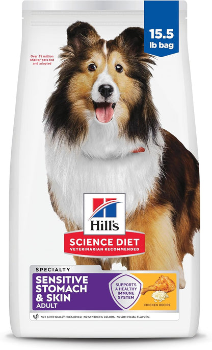 Hill'S Science Diet Sensitive Stomach & Skin Dry Dog Food | #1 Veterinarian Recommended, Adult Formula, Chicken Recipe, 30 Lb. Bag17