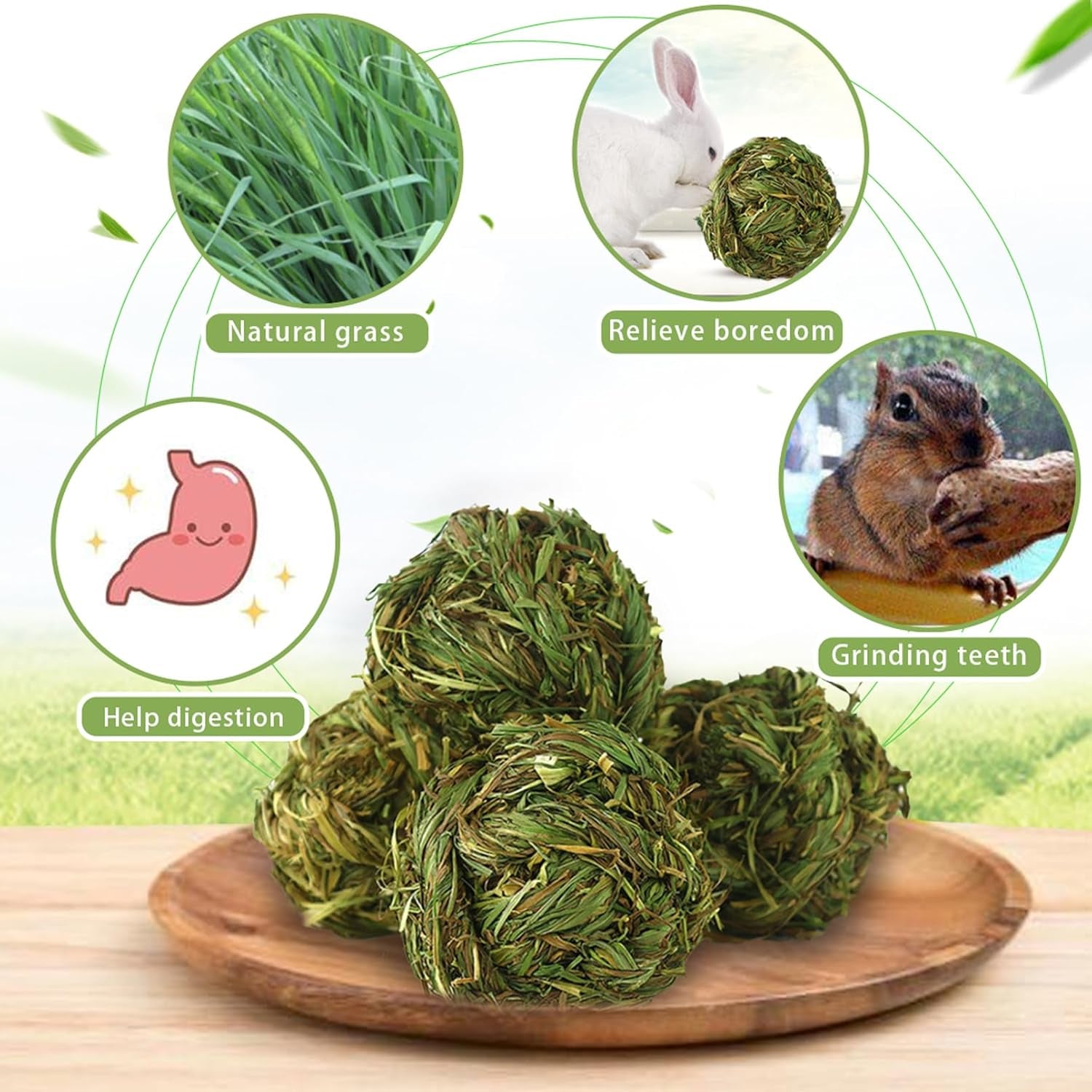 pinvnby-hay-balls-for-rabbits-4-pcs-100-natural-timothy-hay-bunny-chew-toys-small-animal-teeth-grinding-activity-woven-play-ball-for-rabbit-guinea-pigs-hamsters-chinchillas