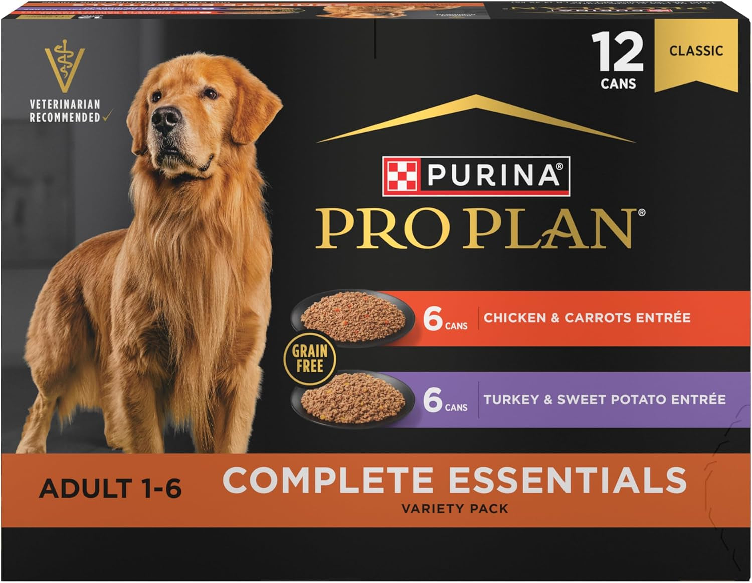 purina-pro-plan-wet-dog-food-grain-free-complete-essentials-variety-pack-chicken-and-carrots-and-turkey-and-sweet-potato-entrees-pack-of-12-13-oz-cans