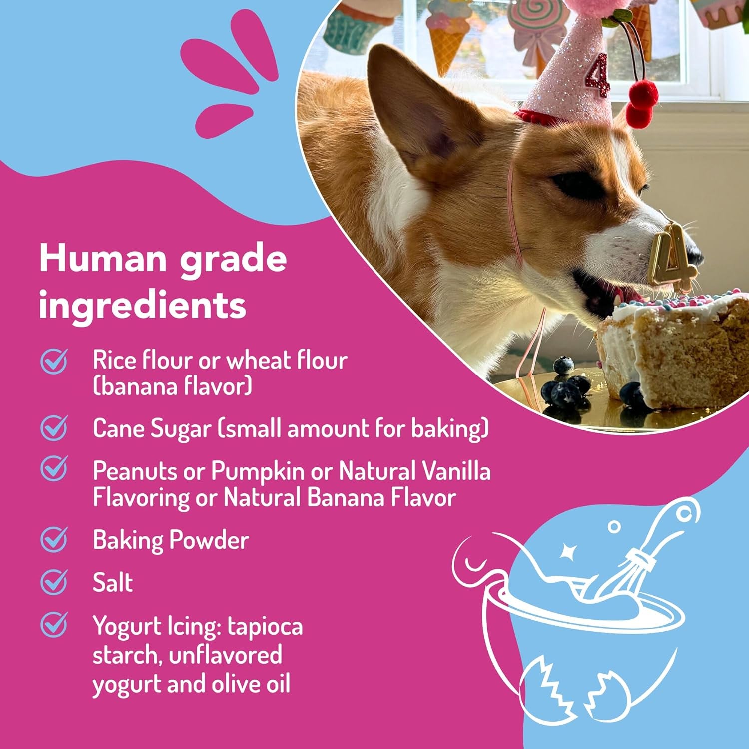 puppy-cake-peanut-butter-dog-birthday-cake-mix-with-icing-wheat-free-easy-to-bake-microwave-natural-ingredients-made-in-the-usa