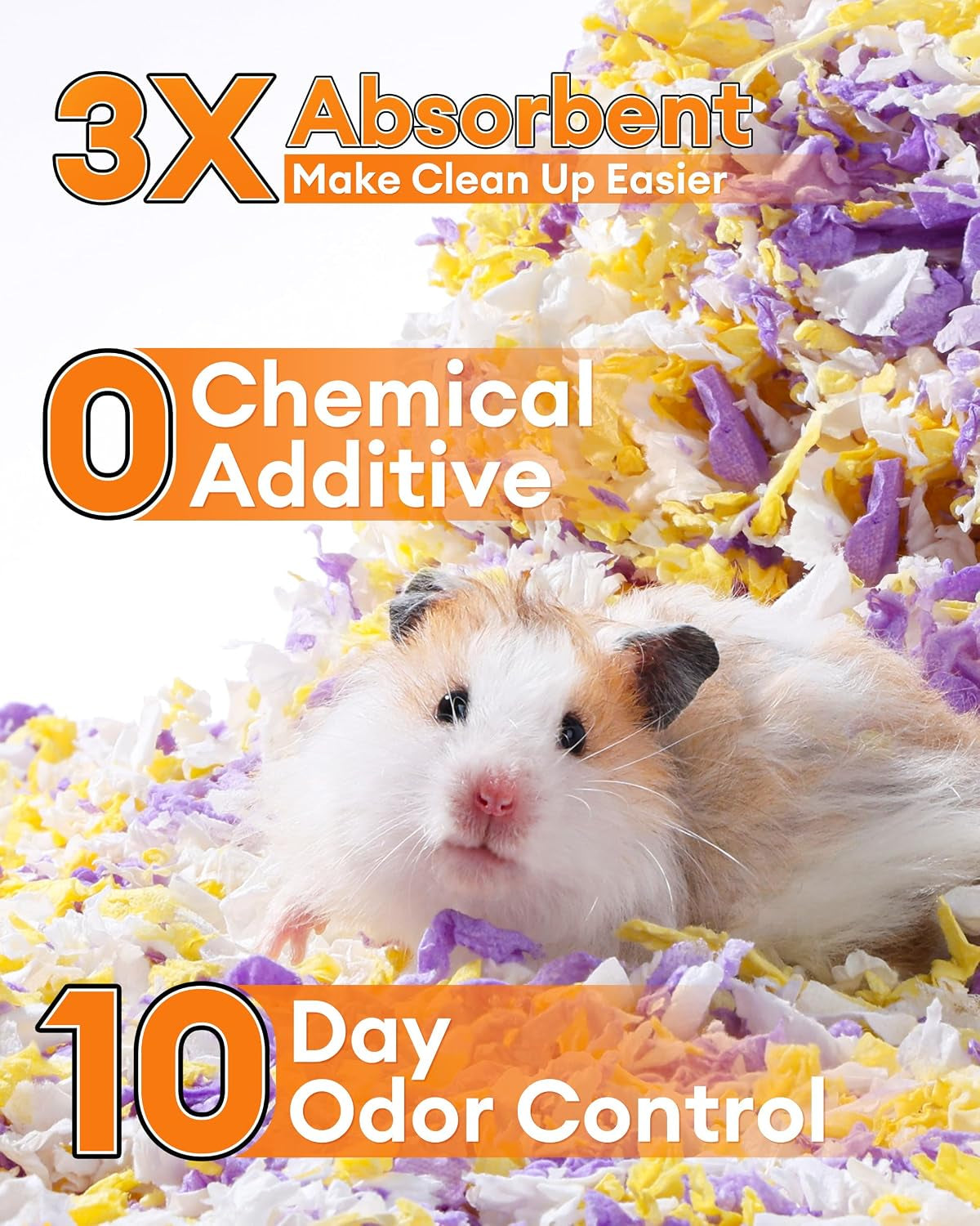 bucatstate-hamster-bedding-15l-truly-99-dust-free-small-animal-paper-bedding-odor-control-cozy-hamster-litter-for-rabbit-rat-syrian-dwarf-hamsters-gerbils-harvest-sunset