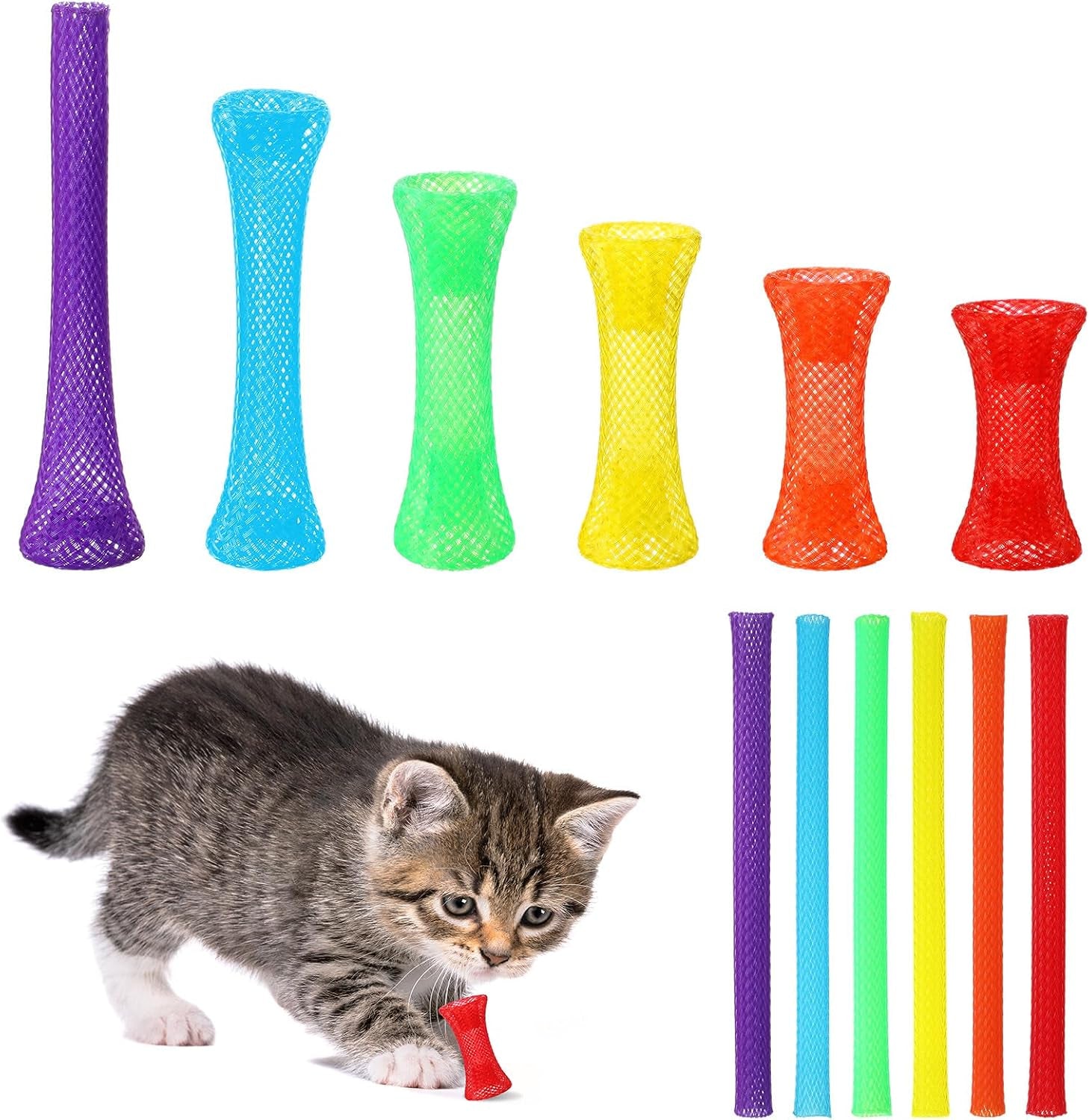 leitee-60-pcs-cat-spring-toys-kitten-tubes-indoor-interactive-chinese-finger-trap-cat-toys-plastic-coil-for-pet-hunt-scratchrandom-colors