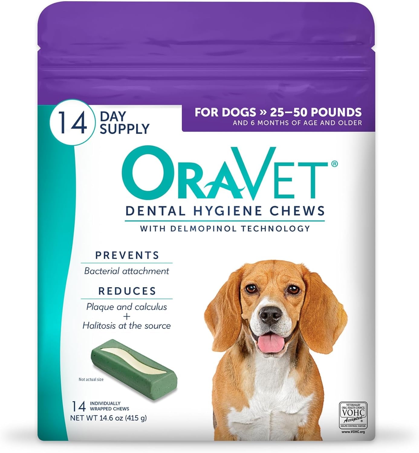 oravet-dental-chews-for-dogs-oral-care-and-hygiene-chews-medium-dogs-25-50-lbs-purple-pouch-30-count-vohc-accepted-dual-action-chew-reduces-plaque-tartar-freshens-breath-barrier-vet-recommended-purple-pack