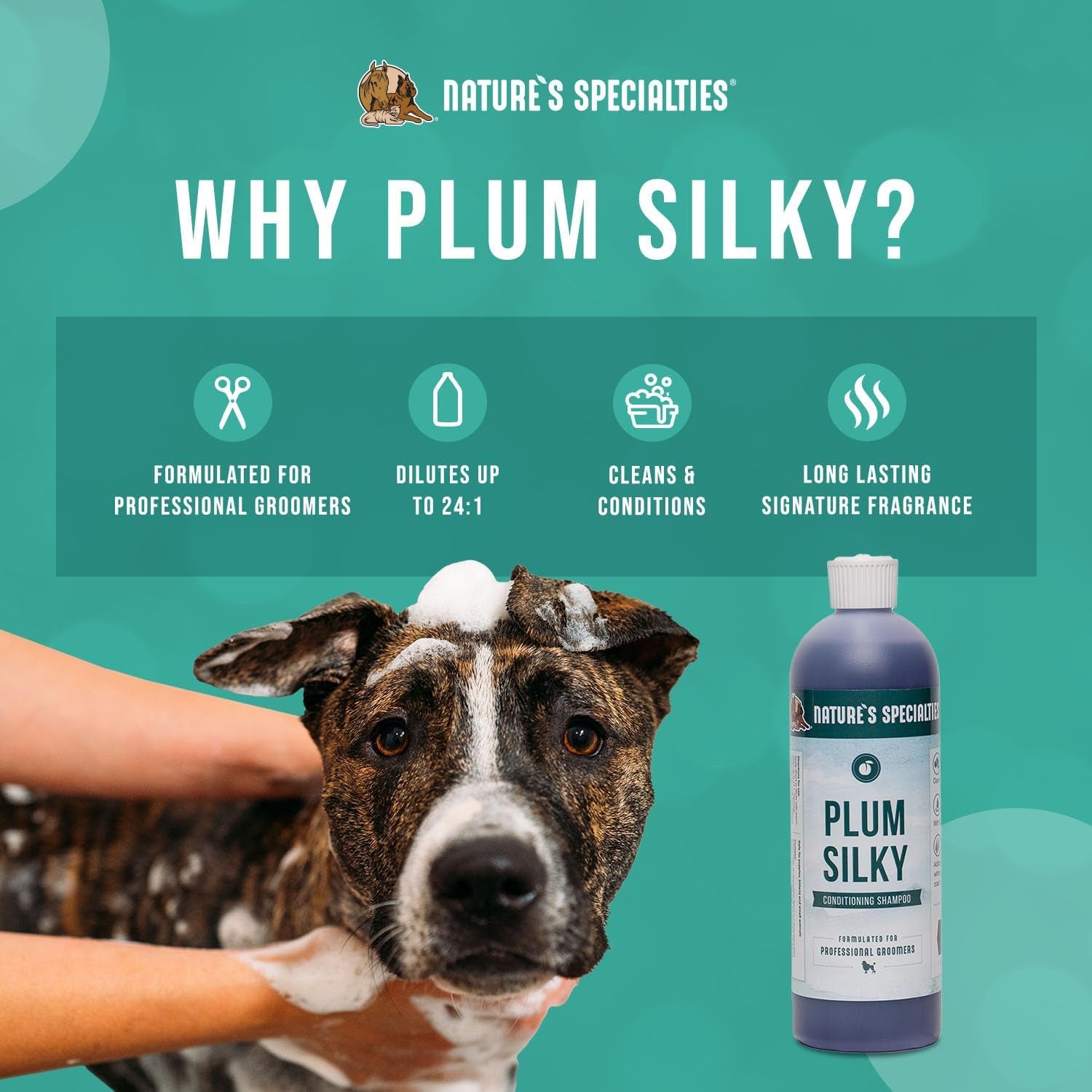 natures-specialties-plum-silky-ultra-concentrated-dog-shampoo-conditioner-makes-up-to-3-gallons-natural-choice-for-professional-pet-groomers-silk-proteins-made-in-usa-16oz