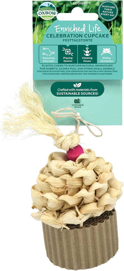 Oxbow Birthday Party Pack, Rabbit & Guinea Pig Toys, Bunny Enrichment Toys | Rabbit Chew Toys, Guinea Pig Enrichment, Guinea Pig Chew Toys, Rabbit Enrichment, Natural Materials, Small Pet Accessories12