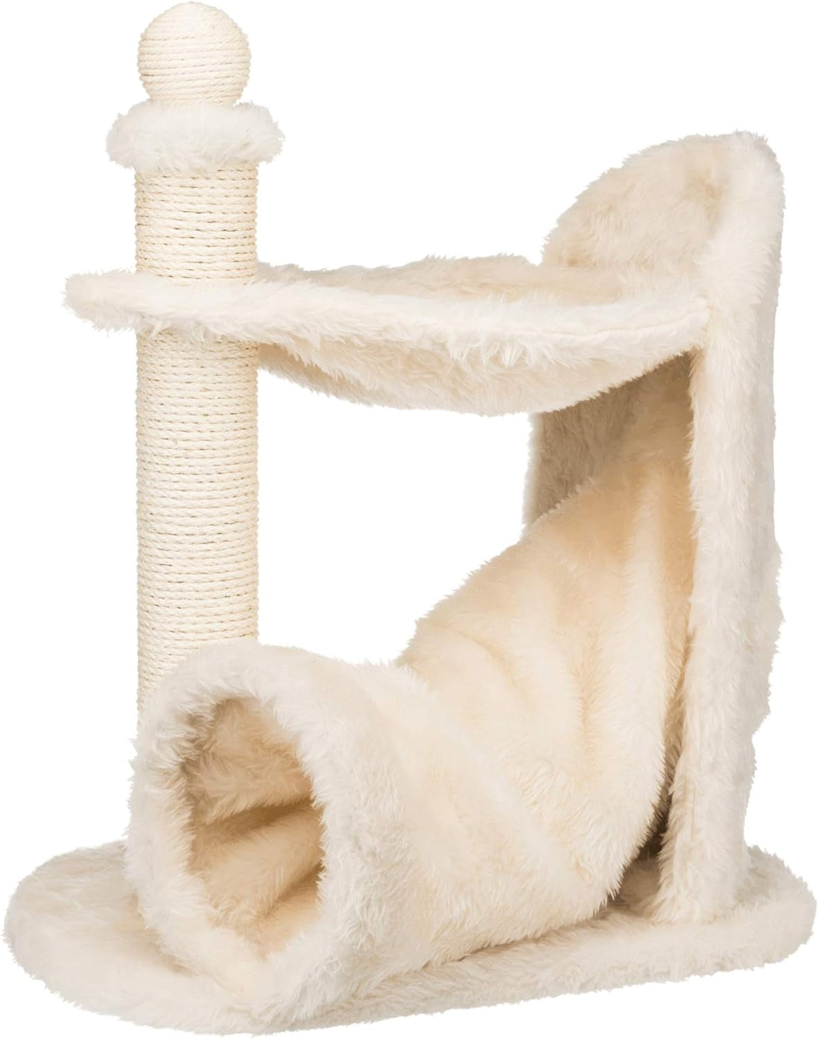 trixie-baza-senior-cat-tree-with-hammock-and-steps-scratching-posts-cat-playground-gray-medium