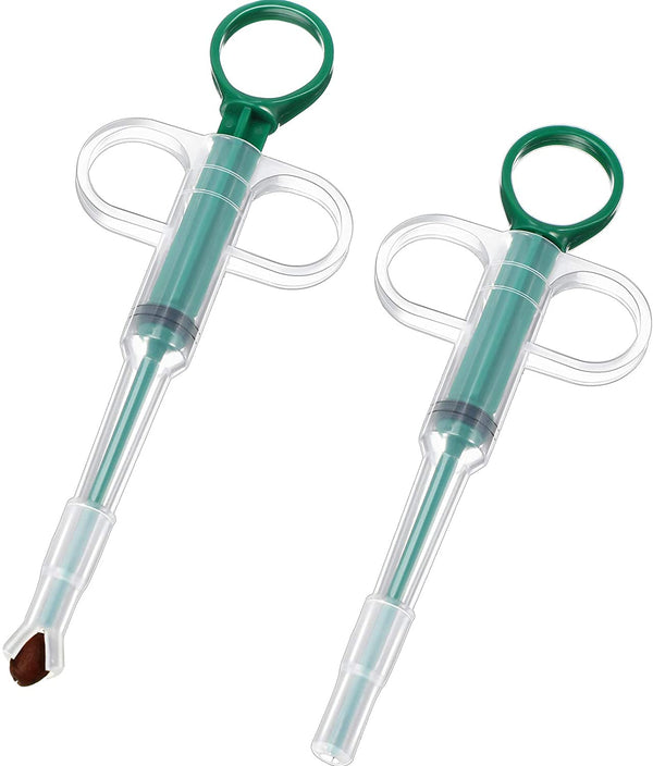 2 Pcs Pet Pill Plunger Popper for Small Cats Dogs,Red9