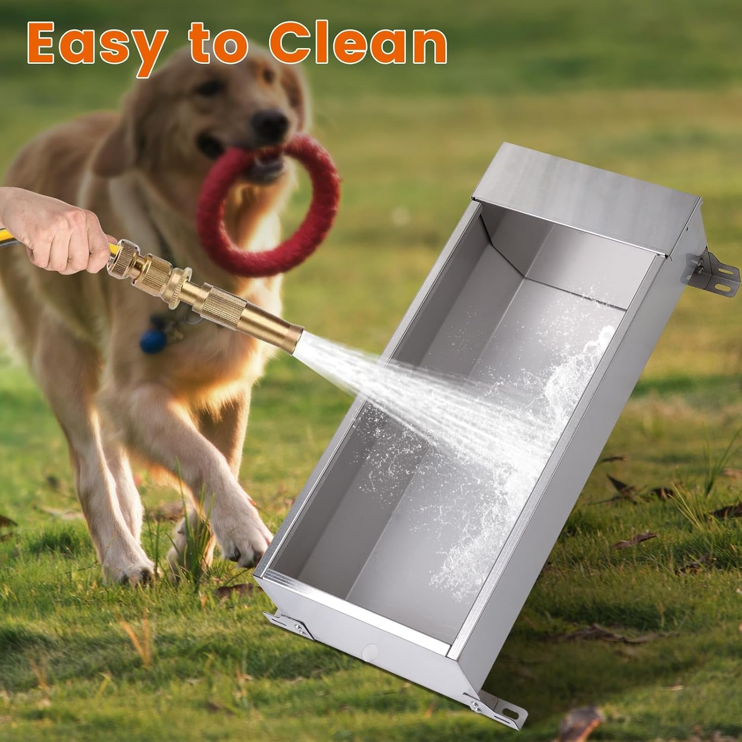 automatic-large-dog-water-bowl-dispenser-outdoor-stainless-steel-automatic-livestock-water-trough-large-capacity-auto-fill-dog-waterer-with-float-valve-for-chicken-geese-duck-goat-pig