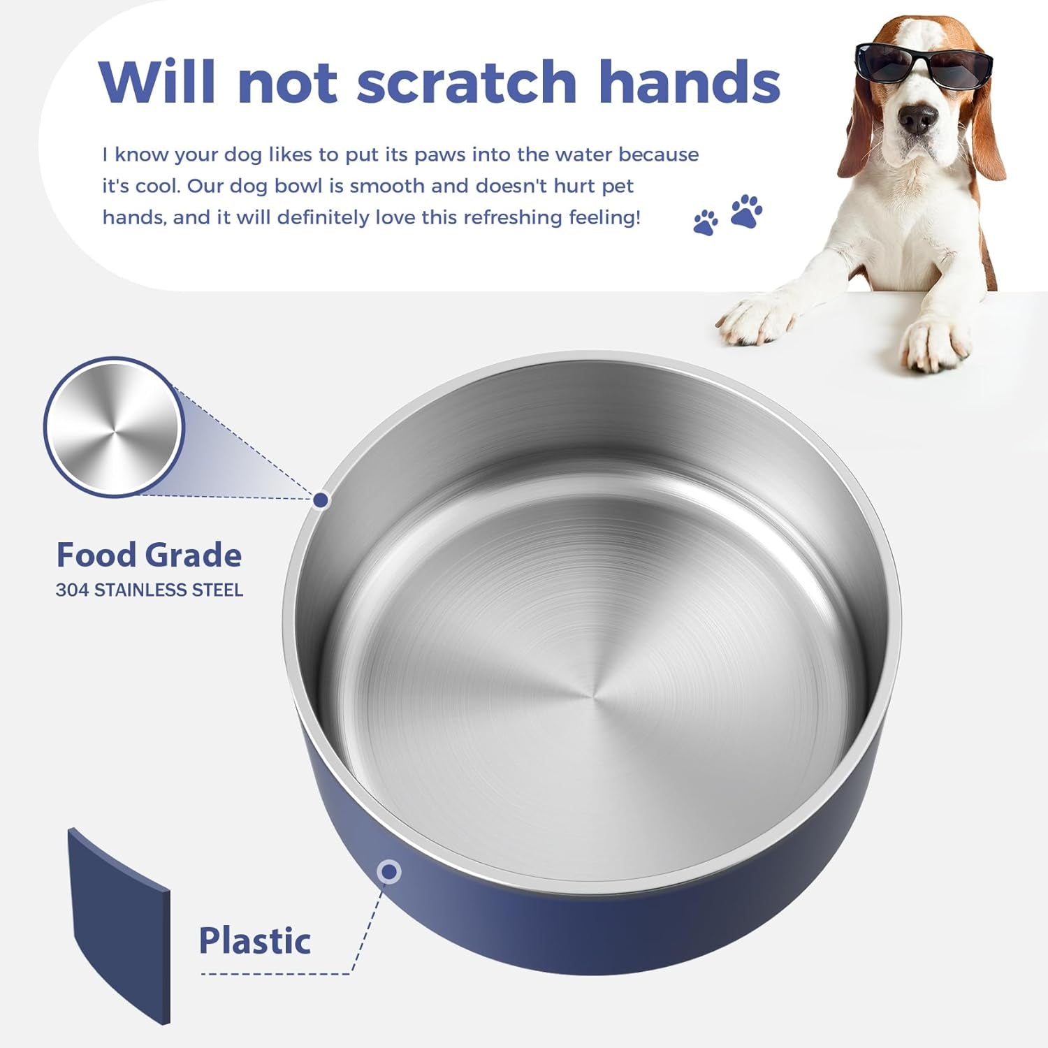 wenbokmin-dog-bowl-stainless-steel-food-and-water-bowl-40oz-blue-non-slip-quiet-bottom-easy-to-clean-dishwasher-safe