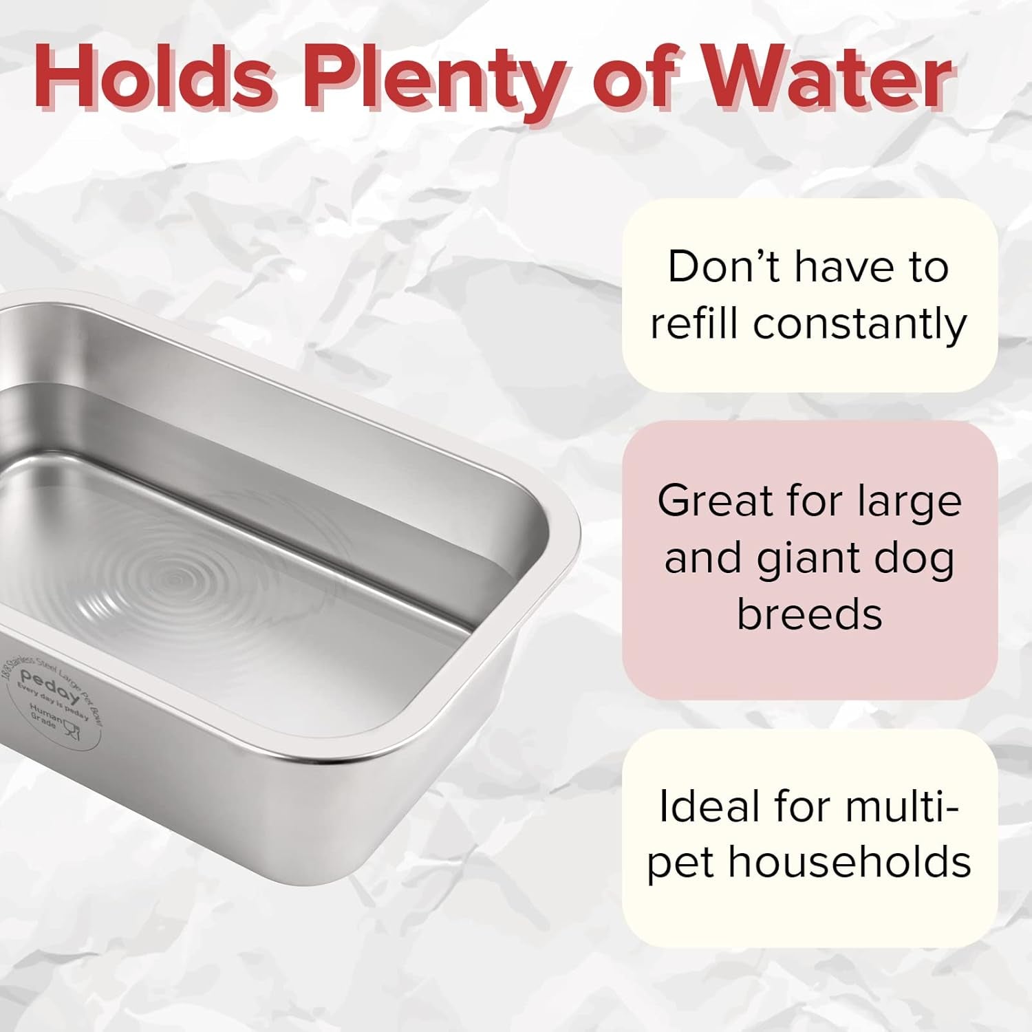 peday-1-2-gallon-large-dog-water-bowl-18-8-human-grade-stainless-steel-silver-classic
