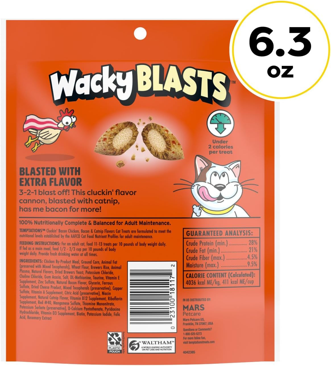 temptations-wacky-blasts-cat-treats-cluckin-bacon-flavor-6-3-oz-10-pack-chicken-bacon-catnip-flavor-bits-crunchy-outside-soft-inside-under-2-cal-100-complete-balanced-resealable-pouch