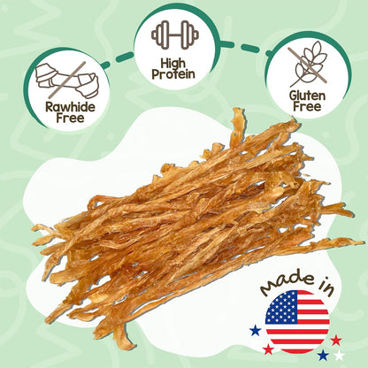 Nature Gnaws USA Turkey Tendons for Dogs (4Oz) - Delicious Grain Free Reward Snack for Small, Medium & Large Breeds - Premium Natural Dog Chew Treats2