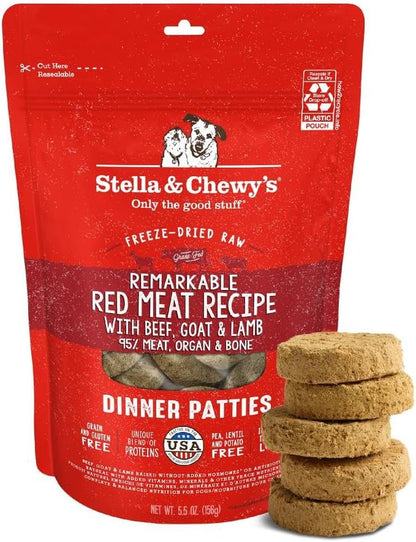 Stella & Chewy'S Freeze-Dried Raw Dinner Patties - Beef Recipe - High Protein Grain-Free Puppy & Dog Food - Perfect for Picky Eaters - 25 Oz13