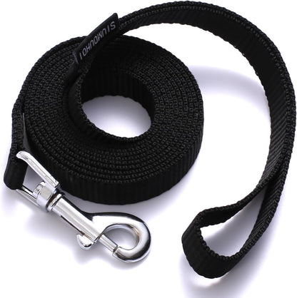 6 FT Puppy Leashes, Strong Traditional Style Leash with Easy to Use Collar Hook,Dog Lead Great for Small and Medium and Large Dog (Pink, 5/8 in X 6 Ft)6