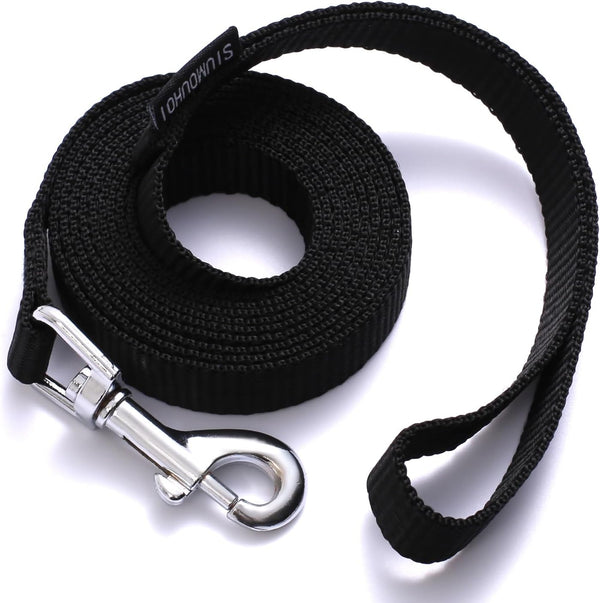 6 FT Puppy Leashes, Strong Traditional Style Leash with Easy to Use Collar Hook,Dog Lead Great for Small and Medium and Large Dog (Pink, 5/8 in X 6 Ft)6