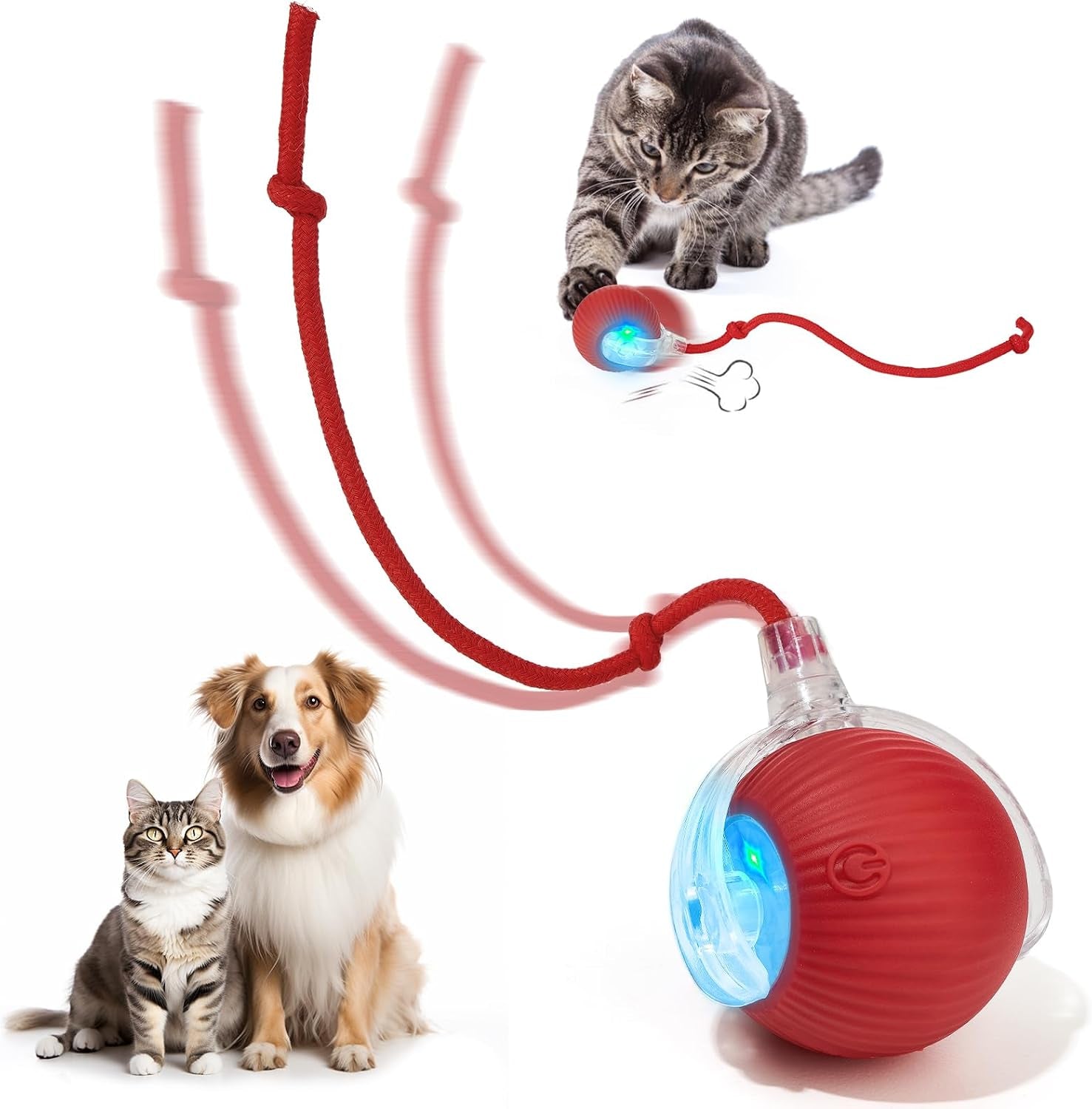 interactive-dog-cat-electric-active-toys-smart-rolling-ball-for-dogs-cats-360-smart-automatic-rolling-pet-ball-fast-moving-toy-for-bored-indoor-kitty-rechargeablered
