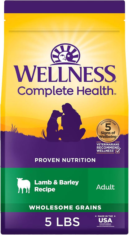 Wellness Complete Health Adult Dry Dog Food, Wholesome Grain Kibble, Natural, Chicken and Oatmeal Recipe, 30 Lb Bag29