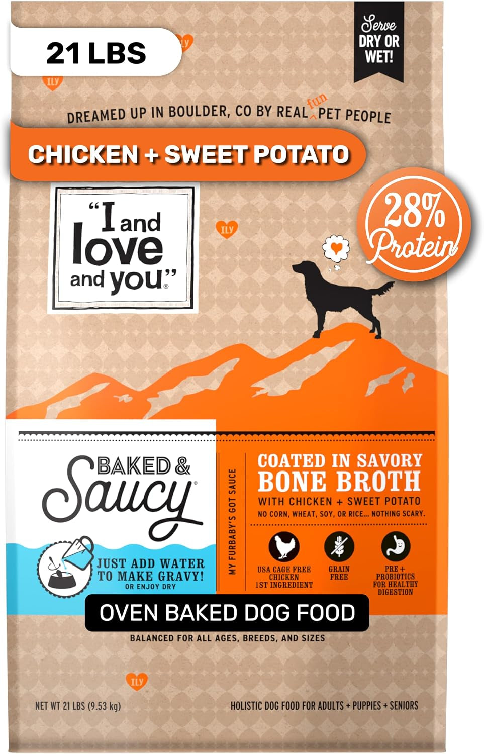 i-and-love-and-you-baked-saucy-dry-dog-food-with-gravy-coating-beef-sweet-potato-recipe-grain-free-prebiotics-probiotics-real-meat-no-fillers-4-pound-bag