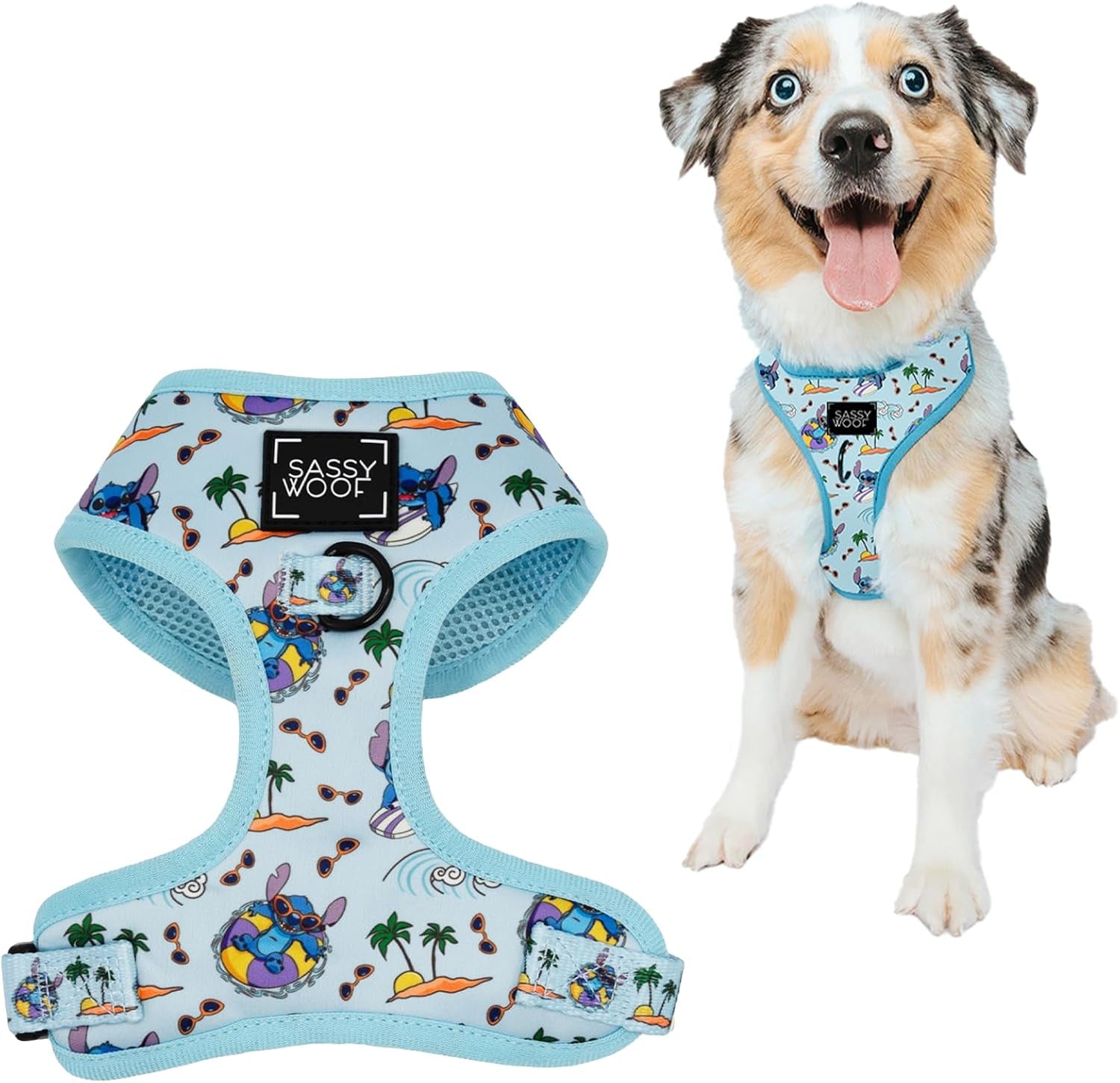 sassy-woof-dog-adjustable-harness-disney-stitch-x-small