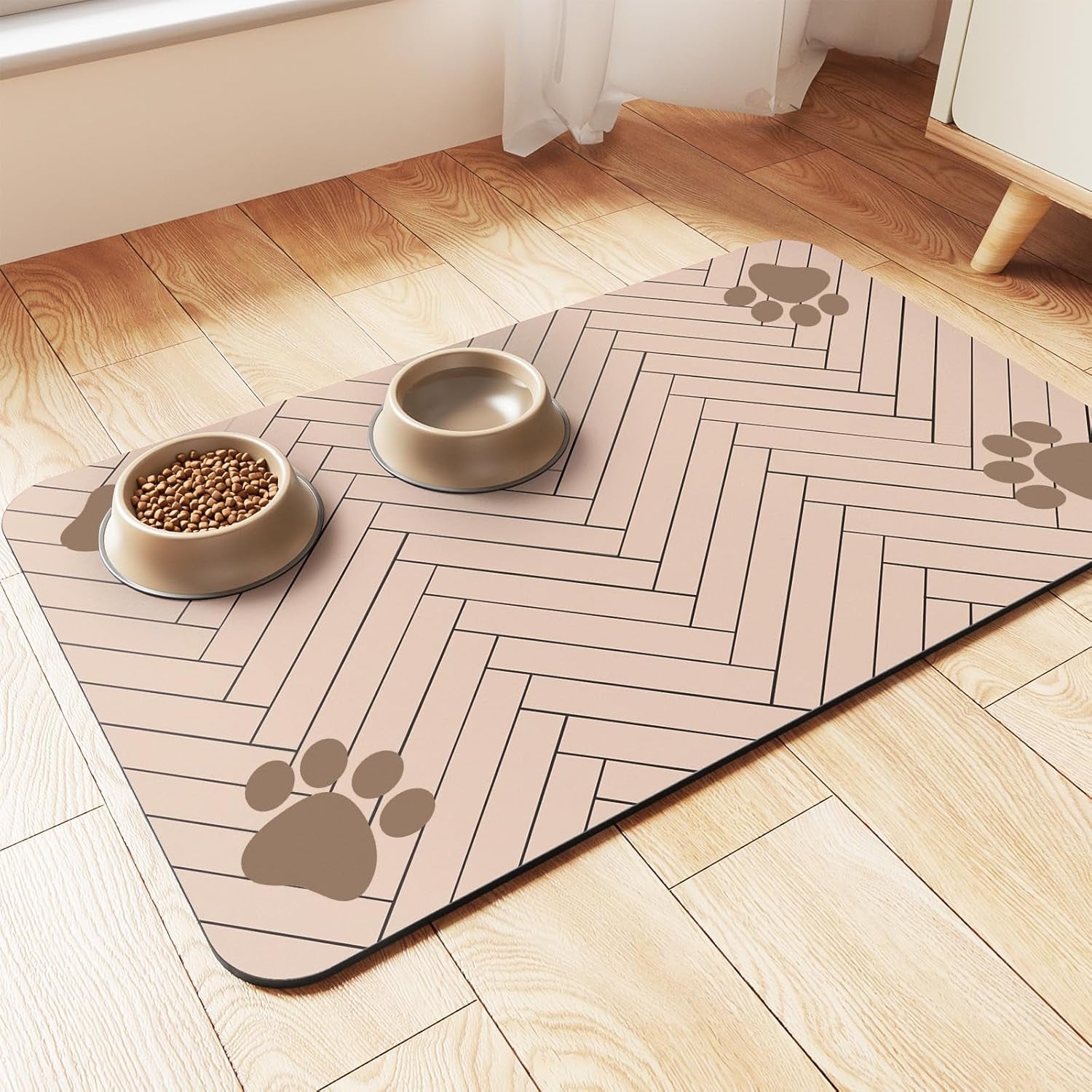 pet-feeding-mat-absorbent-pet-placemat-for-food-and-water-bowl-with-waterproof-rubber-backing-quick-dry-water-dispenser-mat-for-dog-and-cat-20x12-striped-dark-gray