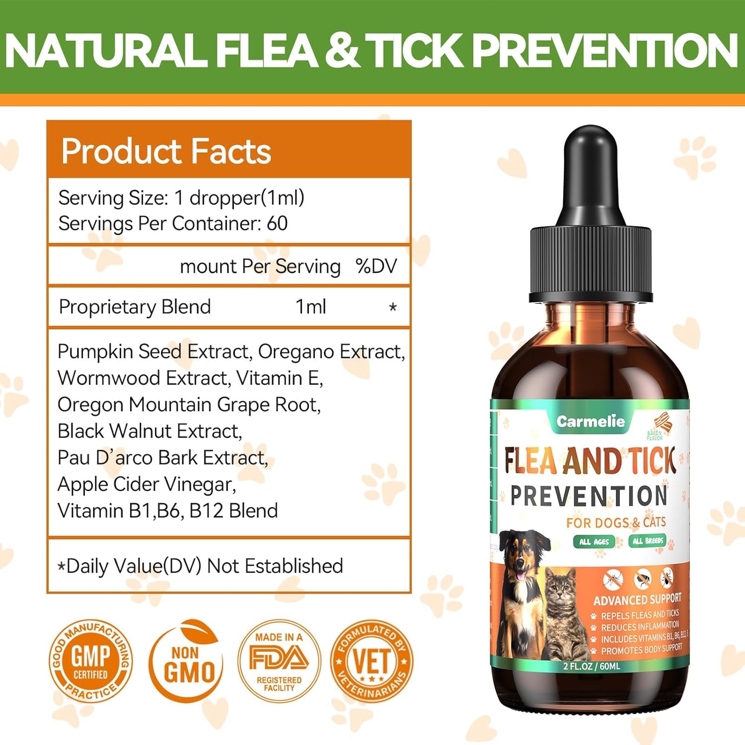 oral-flea-and-tick-prevention-for-dogs-and-cats-with-vitamin-60ml-bacon-dog-cat-flea-and-tick-defense-cat-flea-drops-supplements-with-natural-ingredients-skin-coat-supports-all-breeds-ages