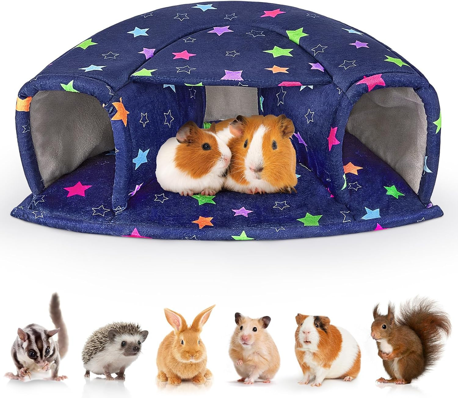 unicorn-catcher-washable-guinea-pig-hideout-large-cozy-bed-for-small-pets-warm-plush-pet-house-featuring-a-semi-closed-design-for-hamsters-chinchillas-and-bunnies-to-sleep-in-secure-comfort