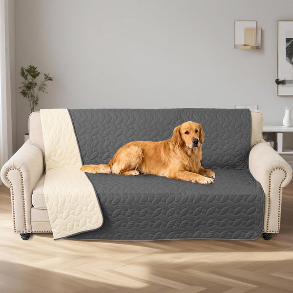 Ameritex Pet Bed Cover Dog Bed Blanket for Sofa and Furniture Waterproof New Pattern Design (30X70 Inch, Dark Grey)8