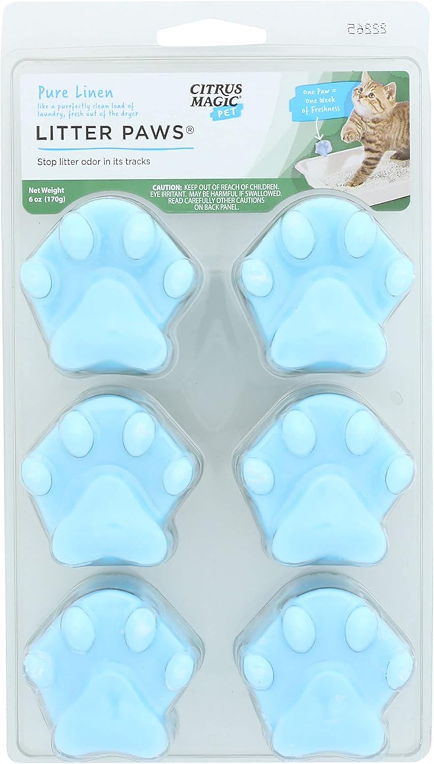 citrus-magic-pet-odor-control-paws-for-litter-boxes-outdoor-fresh-6-count-6-count-pack-of-1