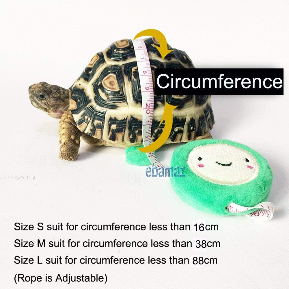 leather-harness-strap-for-tortoise-turtle-reptile-animals-size-m-crawling-pet-walking-training-control-rope-chest-collar