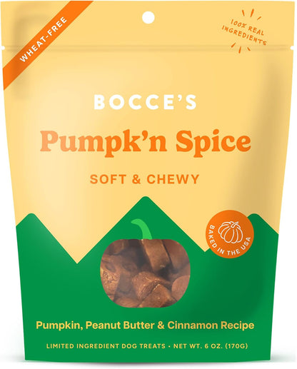 Bocce'S Bakery Berry Yogurt Smoothie Flavor Soft & Chewy Dog Treats, 6 Oz8