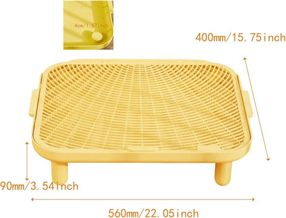Cat Litter Ramp Trapper Mat Washable Double Layered Non-Slip Step for Indoor Cats Balcony Living Room Foldable- Medium3