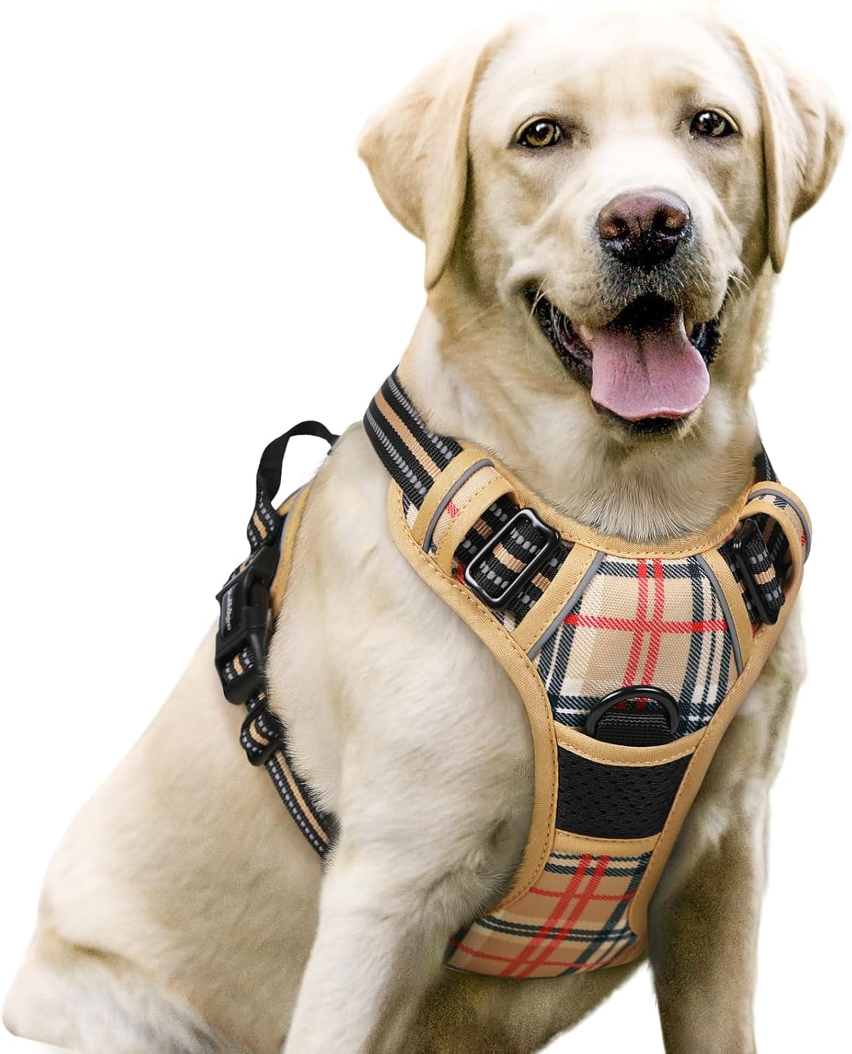rabbitgoo-dog-harness-no-pull-for-large-dogs-with-2-leash-clips-pet-vest-no-choke-with-handle-adjustable-soft-padded-reflective-easy-control-for-walking-black-large