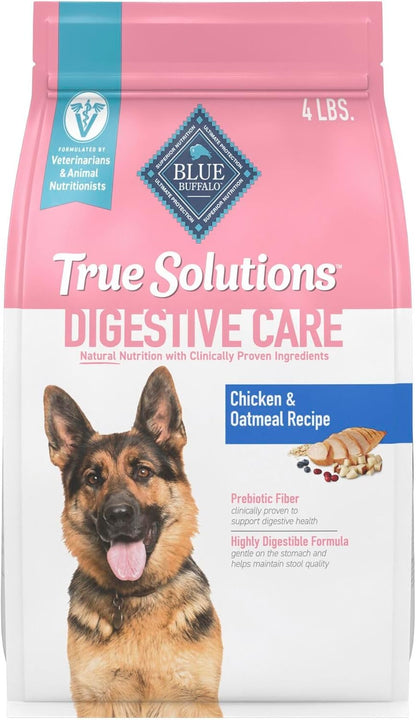 Blue Buffalo True Solutions Digestive Care Natural Dry Dog Food for Adult Dogs, Chicken, 24-Lb. Bag12