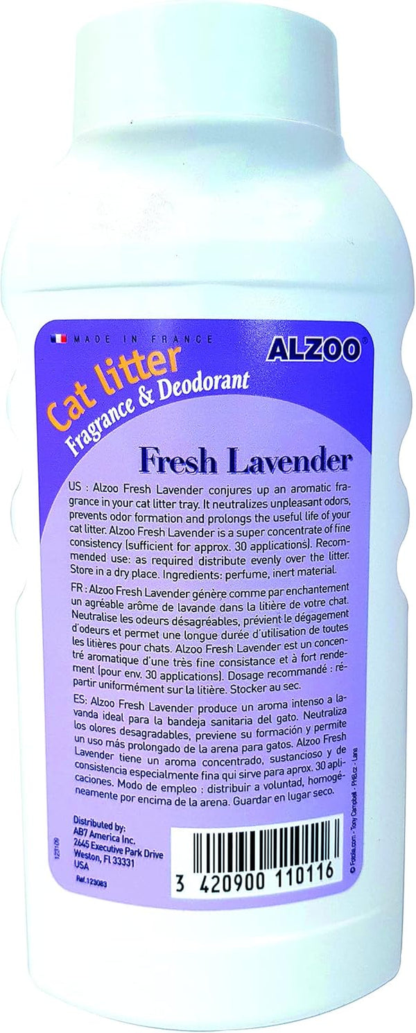 Alzoo Cat Litter Deodorizer, Lavender Bay2