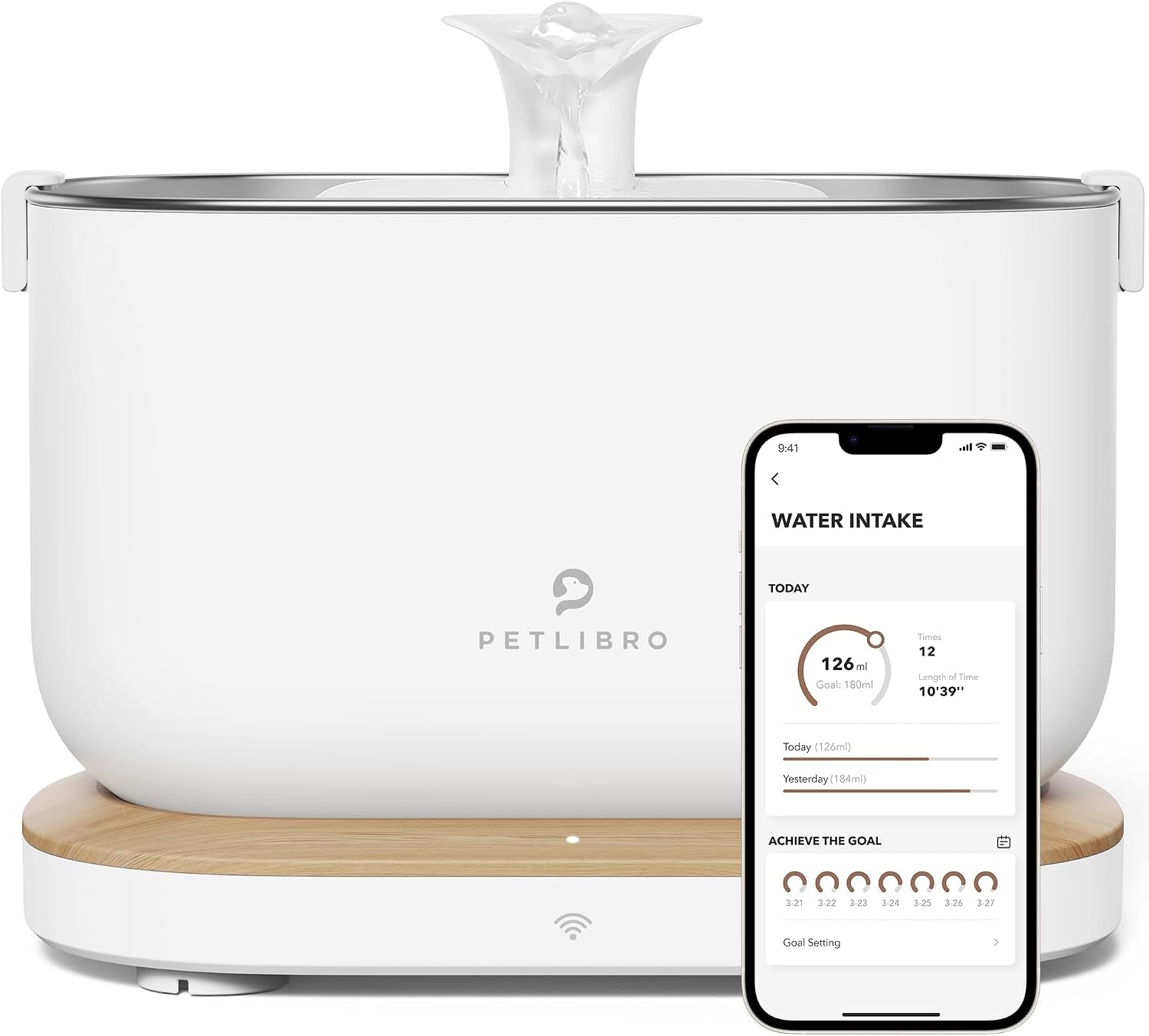petlibro-cat-water-fountain-app-monitoring-pet-fountains-for-cats-indoor-with-stainless-steel-tray-2-5l-84oz-dockstream-automatic-water-dispenser-for-drinking-2-4g-wi-fi-smart-bowl-inside