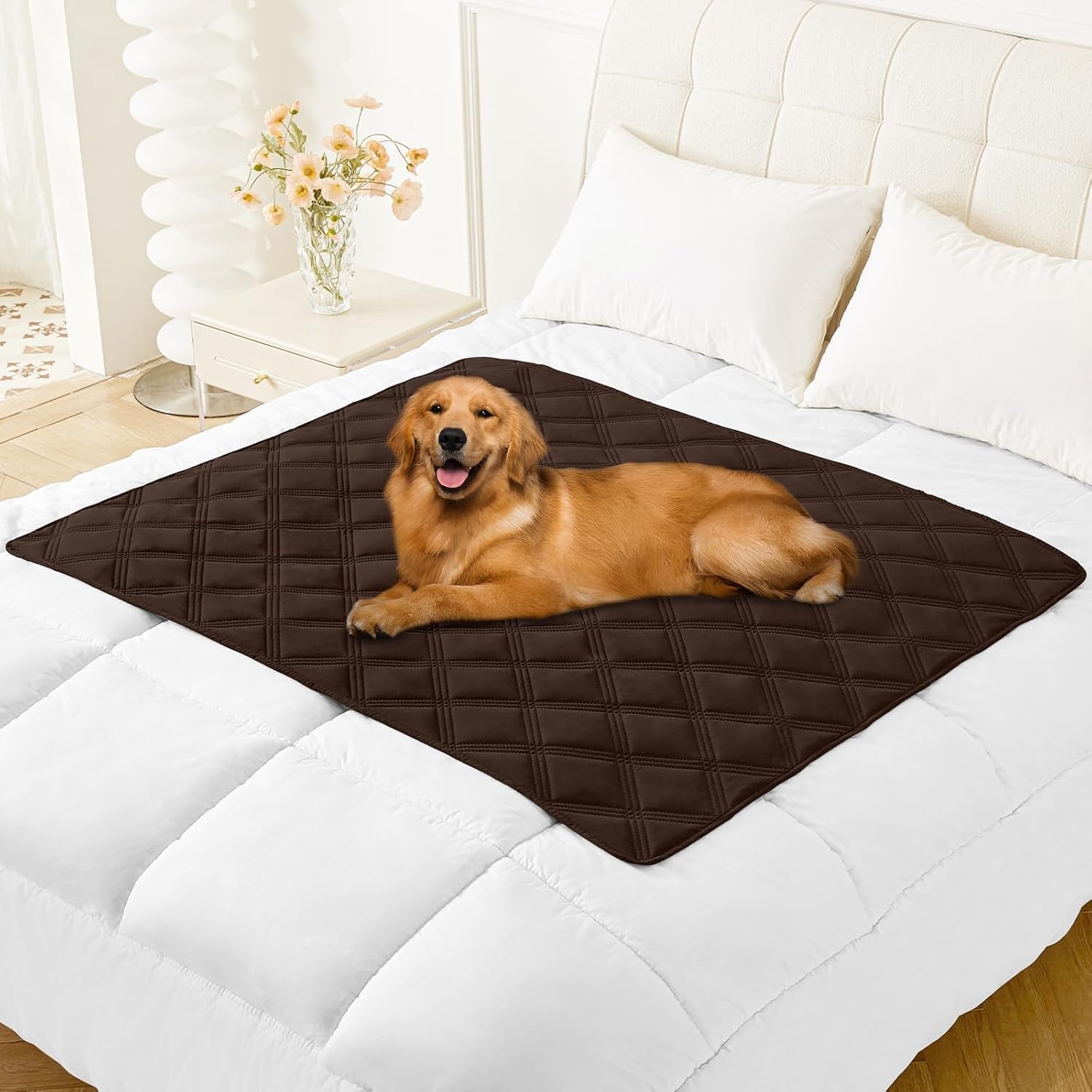 smiry-waterproof-dog-bed-cover-blanket-reversible-pet-blanket-soft-reversible-washable-leakproof-cats-dogs-couch-cover-for-sofa-couch-furniture-30x70-inch